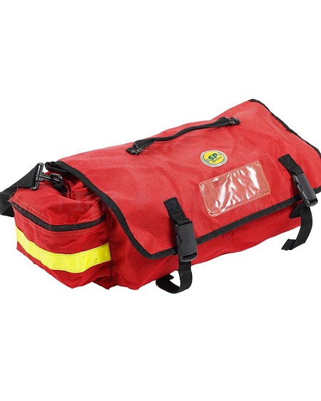 Paramedic Bag Red Nylon (EMT)